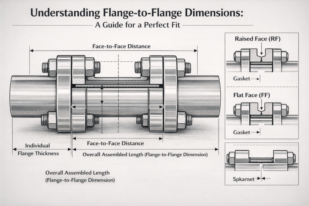 Understanding Flange-to-Flange Dimensions: A Guide for a Perfect Fit 1 Flange-to-Flange-Dimensions